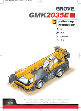 73666-N GROVE GMK 2035E - Bott Abschleppdienst GmbH
