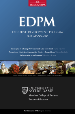 executive development program for managers