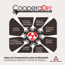 Catálogo CooperaDPZ - Diputación Provincial de Zaragoza
