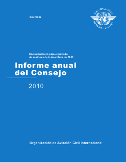Informe anual del Consejo