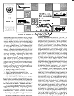 Boletín FAL 33_es - Repositorio Digital de la CEPAL