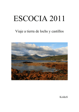 ESCOCIA 2011