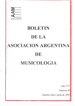Descarga - Asociación Argentina de Musicología