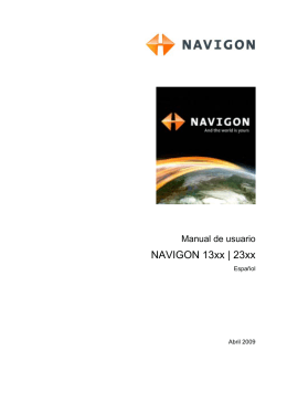 Navigon 23xx | 13xx