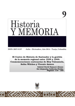 HISTORIA y MEMORIA No 9.indd