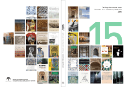 Catálogo de publicaciones 2015