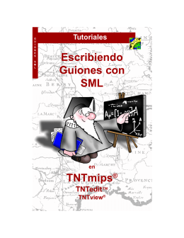 Escribiendo Guiones con SML TNTmips®