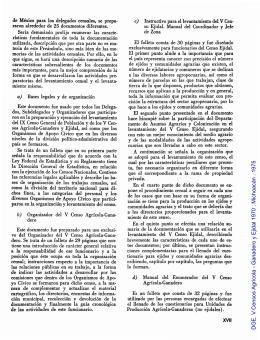 V Censos Agrícola - Ganadero y Ejidal 1970 : Michoacán