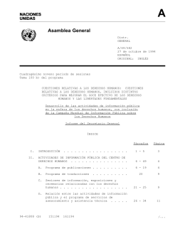 Asamblea General - the United Nations