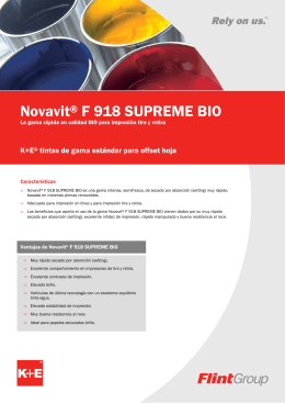 Novavit® F 918 SUPREME BIO