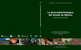 La diversidad biológica del Estado de México
