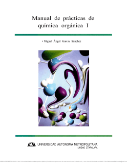 manual de practicas de quimica organica i