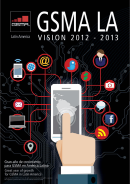 1 GSMA LA VISION 2012
