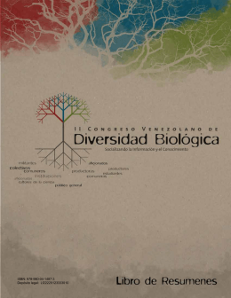 Libro de Resúmenes - Diversidad Biológica
