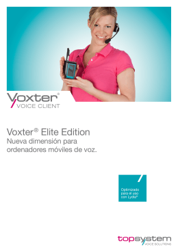 Voxter ® Elite Edition