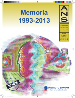 Ver memoria 1993-2013