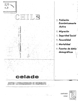 chile - Repositorio Digital de la CEPAL