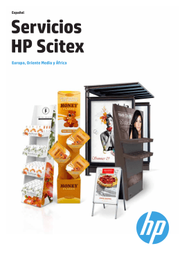 Servicios HP Scitex