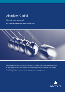 Aberdeen Global - Aberdeen Asset Management