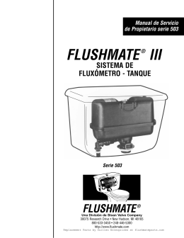 FLUSHMATE® III