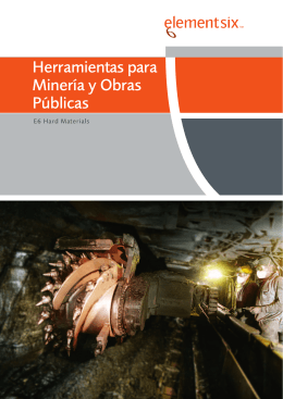 Herramientas para Minería y Obras Públicas