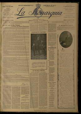 La Monarquía del 22 de abril de 1911, nº 4