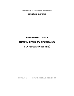República del Perú - Sociedad Geográfica de Colombia