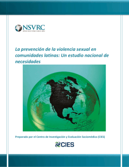 La prevención de la violencia sexual en comunidades latinas