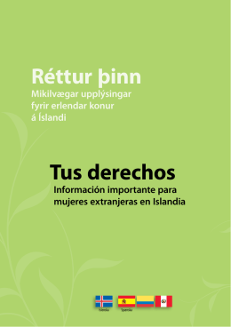 Tus derechos Réttur þinn