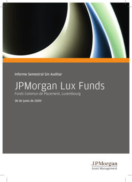 JPMorgan Lux Funds