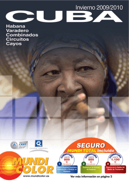 catalogos Cuba - Viajes - ESCAPADAS - Grupos