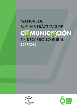 Manual de buenas prácticas de comunicación en el Desarrollo