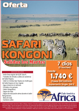 safari kongoni