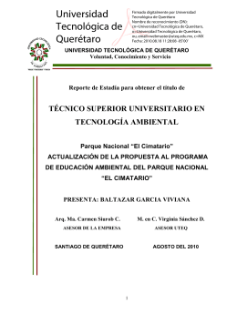 capítulo 3 - Universidad Tecnológica de Querétaro