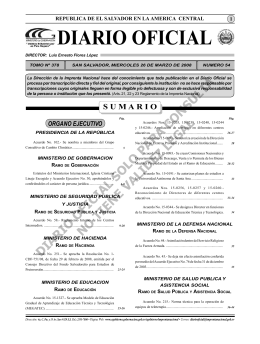 Diario 26 de Marzo- 2008.indd - Diario Oficial de la República de El