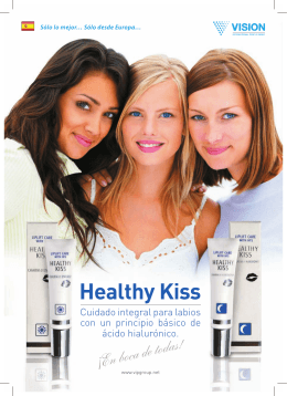 Leer folleto preparado especialmente sobre el producto Healthy Kiss
