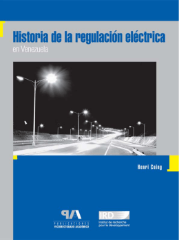 Historia de la regulación eléctrica en Venezuela