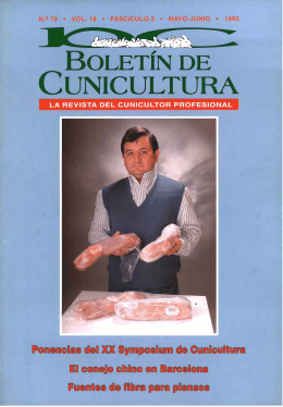 Boletín de Cunicultura, ISSN 1696-6074