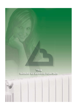 Catálogo Radiador de Aluminio TRA