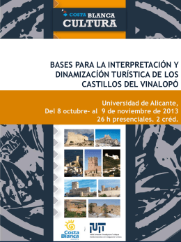 folleto - Instituto Universitario de Investigaciones Turísticas