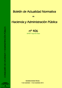 Nº 406 - Junta de Andalucía