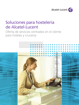 Soluciones para hostelería de Alcatel-Lucent
