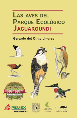 Novedades Libro Las aves del parque - Instituto de Biología