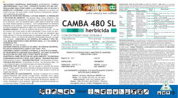 CAMBA 480 SL herbicida