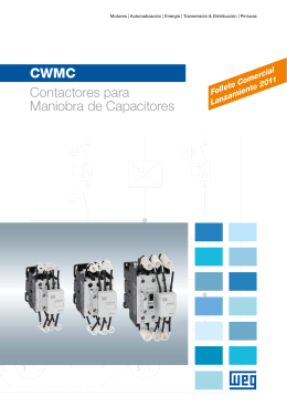 CWMC Contactores para Maniobra de Capacitores