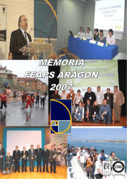 memoria 2007 - FEAPS Aragón