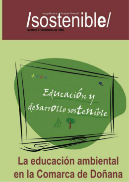 (La educación ambiental en la Comarca de Doñana)