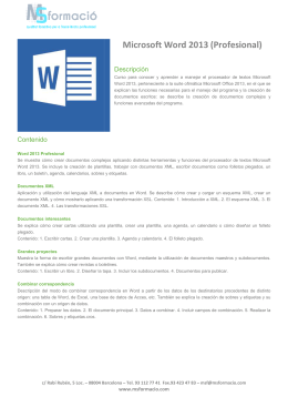 Microsoft Word 2013 Profesional