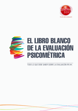 el libro blanco de la evaluación psicométrica