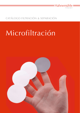 Microfiltración